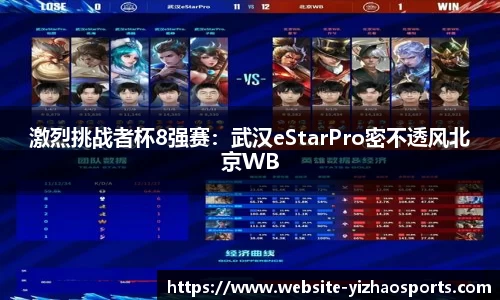 激烈挑战者杯8强赛：武汉eStarPro密不透风北京WB